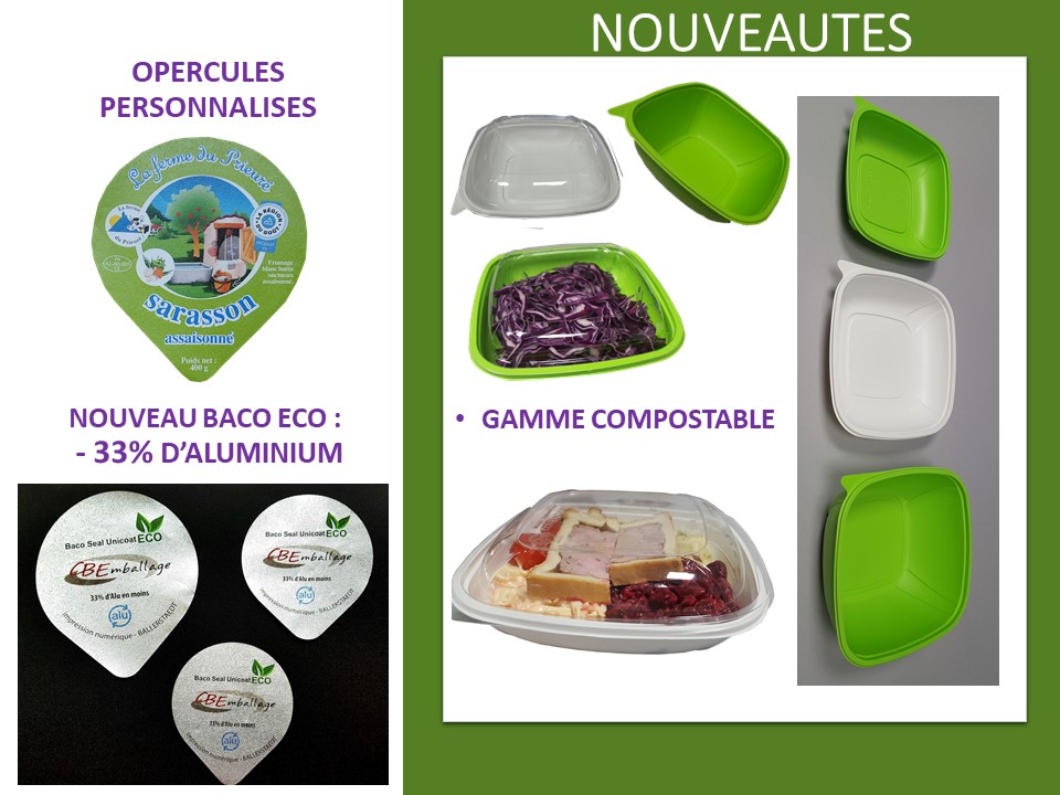 CFIA Lyon 2019 Nouveautés CB Emballage